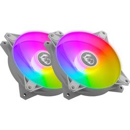 MSI MPG F120 ARGB-2W 50.79 CFM 120 mm Fans 2-Pack