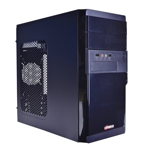 Logisys CS136BK ATX Mid Tower Case w/480 W Power Supply