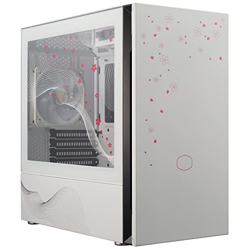 Cooler Master Silencio S400 Sakura Limited Edition MicroATX Mini Tower Case