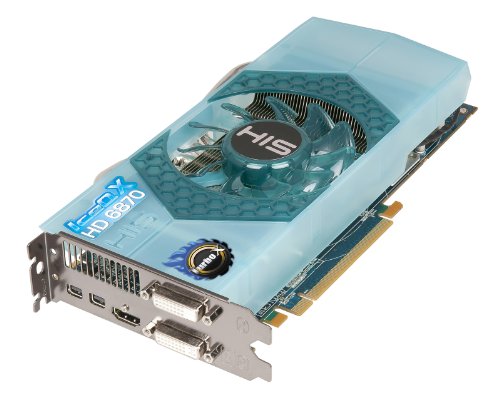 HIS H687QNX1G2M Radeon HD 6870 1 GB Graphics Card