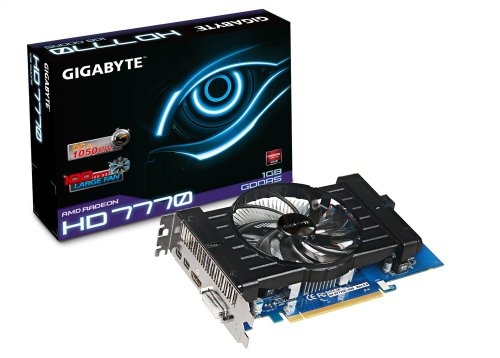 Gigabyte GV-R777OC-1GD Rev2.0 Radeon HD 7770 GHz Edition 1 GB Graphics Card