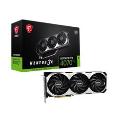 MSI VENTUS 3X OC GeForce RTX 4070 Ti 12 GB Video Card