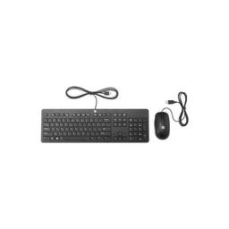 HP Business Slim Wired Slim Keyboard With Optical Mouse