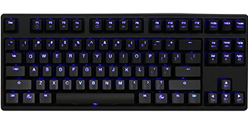 Ducky DK9087 Shine 3 TKL Blue LED Backlit (Blue Cherry MX) Wired Standard Keyboard