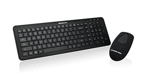 IOGEAR Tacturus RF Desktop Wireless Slim Keyboard With Optical Mouse