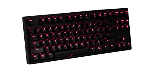 Ducky DK9087 Shine 3 TKL Red LED Backlit (Red Cherry MX) Wired Standard Keyboard