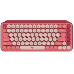 Logitech POP Keys Heartbreaker Bluetooth/Wireless Mini Keyboard