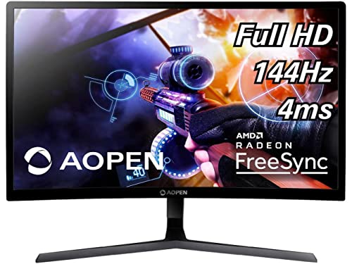 Acer AOpen 24HC1QR 23.6&quot; 1920 x 1080 144 Hz Curved Monitor