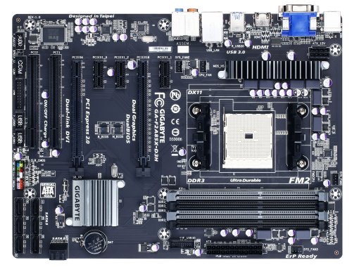 Gigabyte GA-F2A85X-D3H ATX FM2 Motherboard