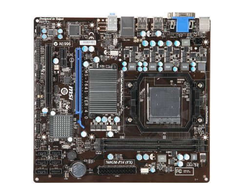 MSI 760GM-P34(FX) Micro ATX AM3+ Motherboard