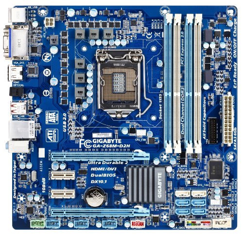 Gigabyte GA-Z68M-D2H Micro ATX LGA1155 Motherboard