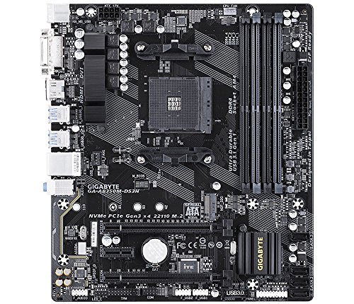 Gigabyte GA-AB350M-DS3H Micro ATX AM4 Motherboard