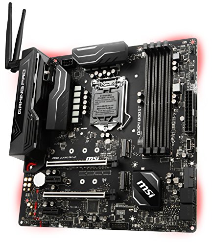 MSI Z370M GAMING PRO AC Micro ATX LGA1151 Motherboard