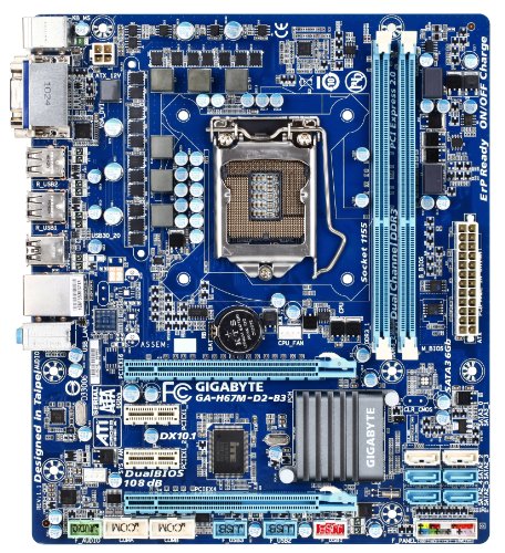 Gigabyte GA-H67M-D2-B3 Micro ATX LGA1155 Motherboard