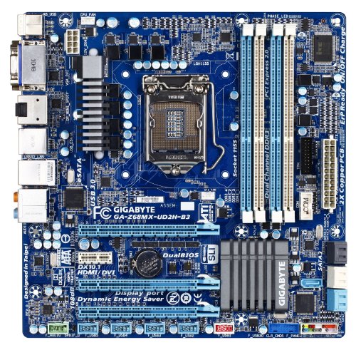 Gigabyte GA-Z68MX-UD2H-B3 Micro ATX LGA1155 Motherboard