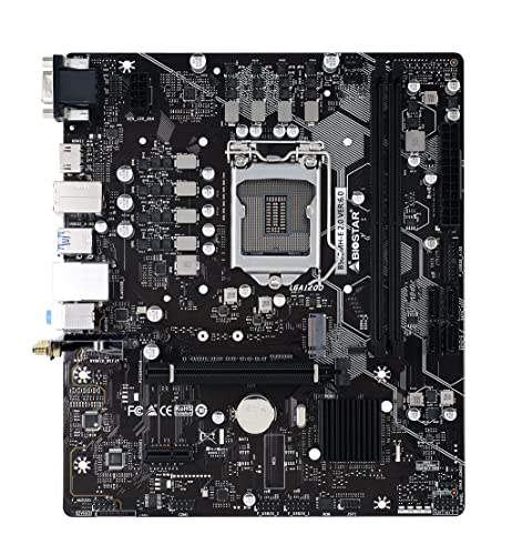 Biostar B560MH-E 2.0 Micro ATX LGA1200 Motherboard