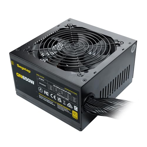 Segotep GN 650 W 80+ Gold Certified ATX Power Supply