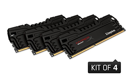 Kingston HyperX Beast 32 GB (4 x 8 GB) DDR3-2400 CL11 Memory