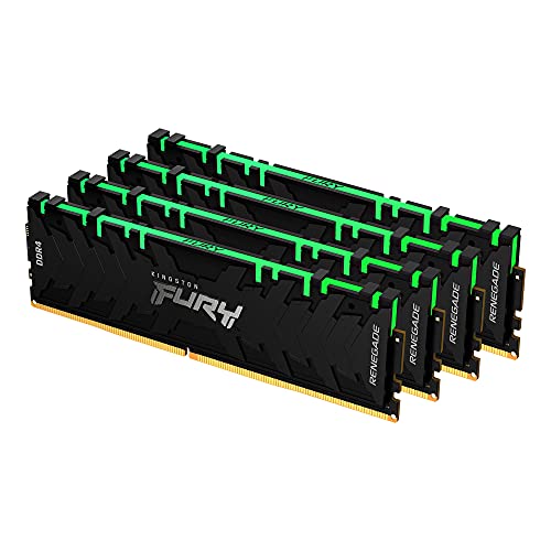 Kingston Fury Renegade RGB 128 GB (4 x 32 GB) DDR4-3600 CL18 Memory