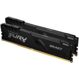 Kingston FURY Beast 64 GB (2 x 32 GB) DDR4-3600 CL18 Memory