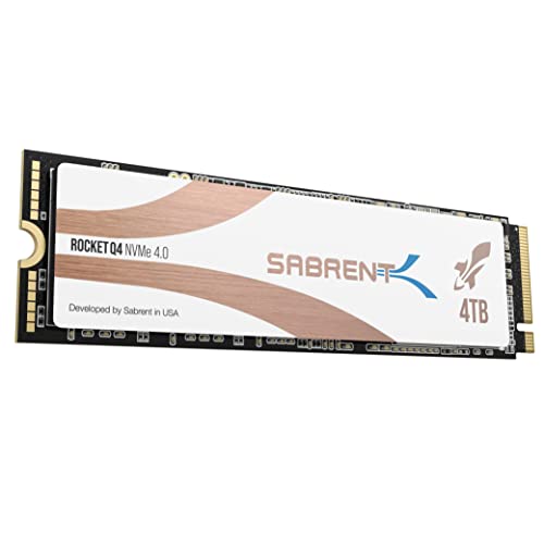 Sabrent Rocket Q4 4 TB M.2-2280 PCIe 4.0 X4 NVME Solid State Drive