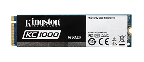 Kingston KC1000 240 GB M.2-2280 PCIe 3.0 X4 NVME Solid State Drive