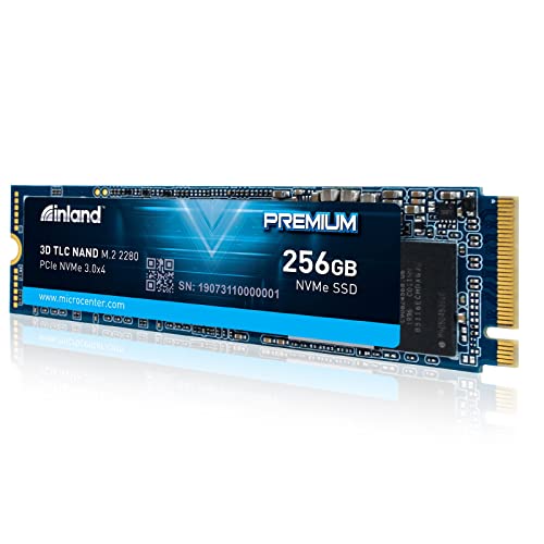 Inland Premium 256 GB M.2-2280 PCIe 3.0 X4 NVME Solid State Drive