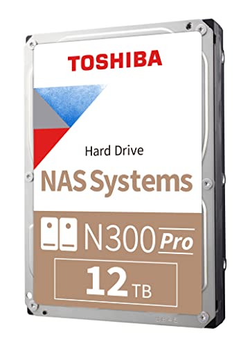 Toshiba N300 Pro 12 TB 3.5" 7200 RPM Internal Hard Drive