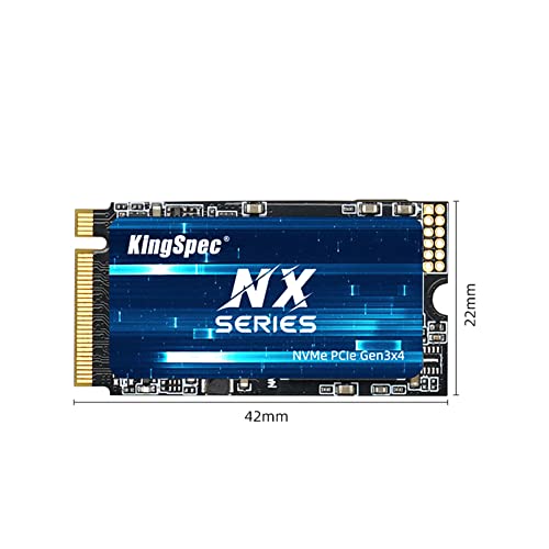 KingSpec NXM 1 TB M.2-2242 PCIe 3.0 X4 NVME Solid State Drive